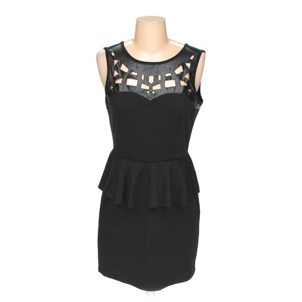 Dots Peplum Dress